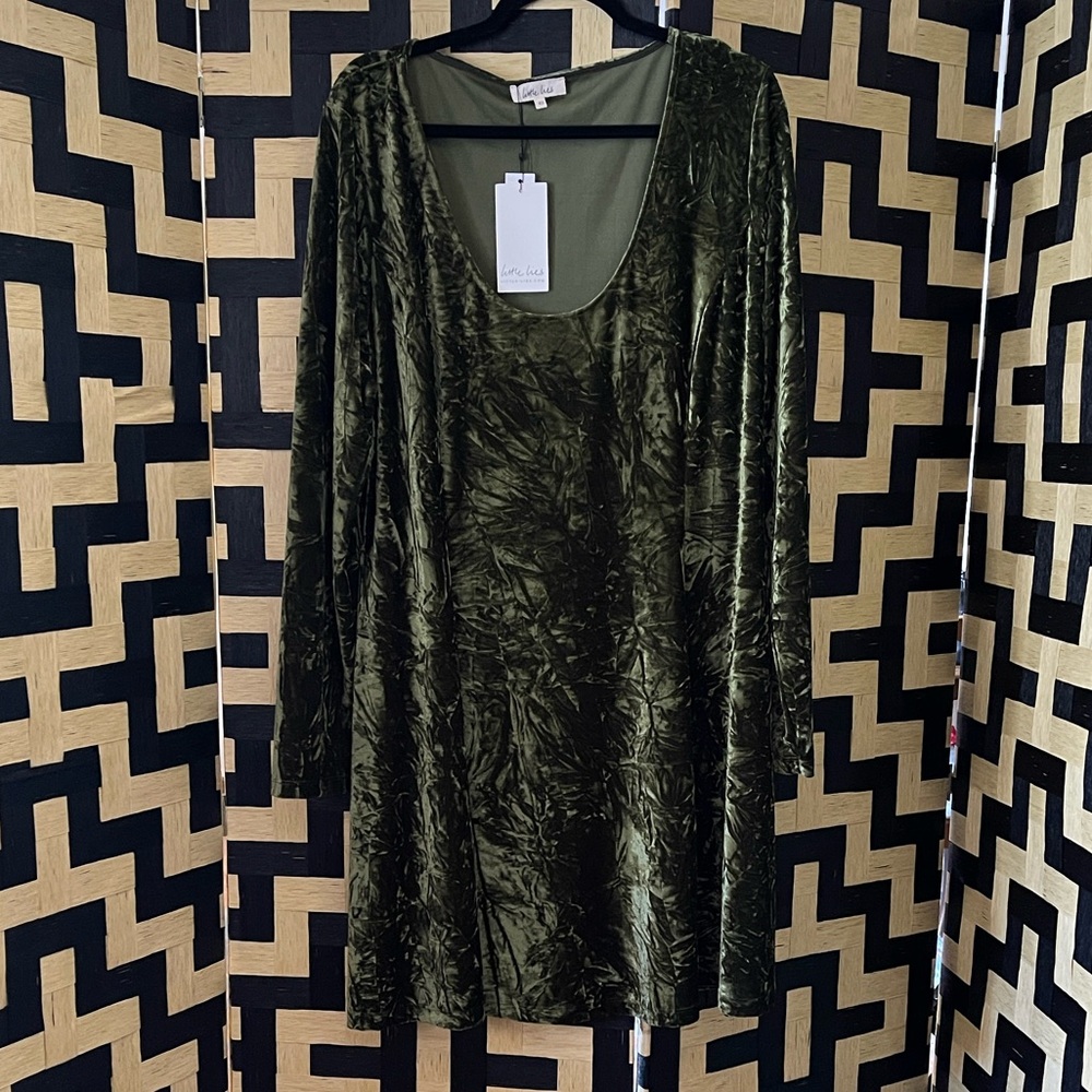 Little Lies Sweet Jane Olive Dress as seen on Taylor Swift, size 22